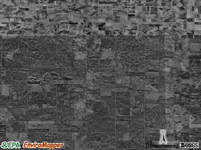 Zip code 50473 satellite photo by USGS