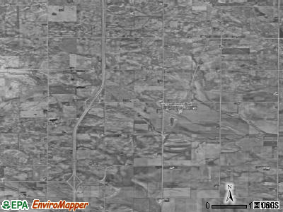 Zip code 50477 satellite photo by USGS