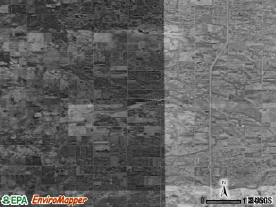 Zip code 50479 satellite photo by USGS