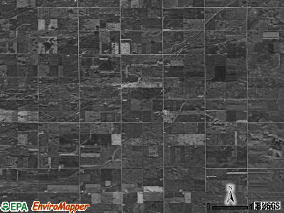 Zip code 50484 satellite photo by USGS
