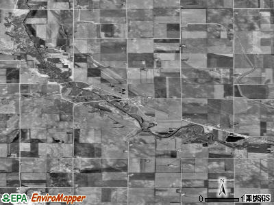 Zip code 50520 satellite photo by USGS