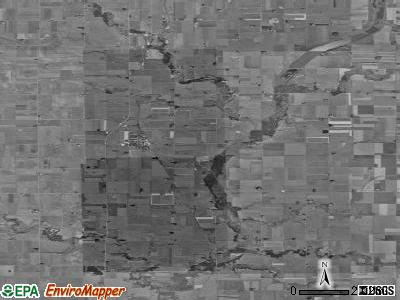 Zip code 50522 satellite photo by USGS