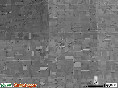 Zip code 50523 satellite photo by USGS