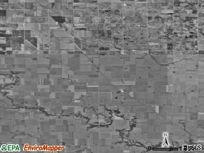 Zip code 50524 satellite photo by USGS