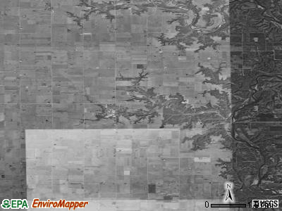 Zip code 50530 satellite photo by USGS