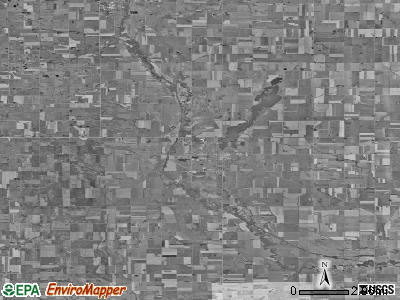 Zip code 50536 satellite photo by USGS