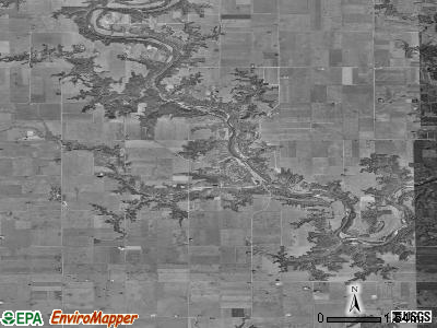 Zip code 50557 satellite photo by USGS