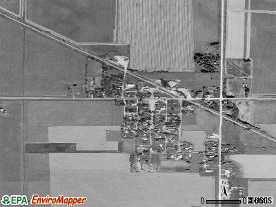 Zip code 50573 satellite photo by USGS