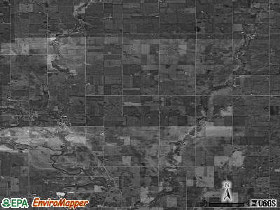 Zip code 50599 satellite photo by USGS