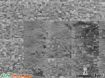 Zip code 50601 satellite photo by USGS