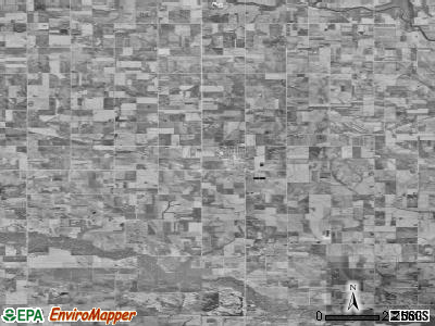Zip code 50602 satellite photo by USGS