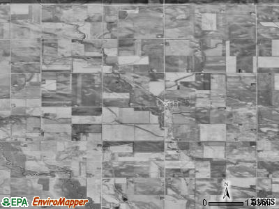 Zip code 50605 satellite photo by USGS