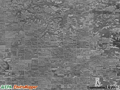 Zip code 50606 satellite photo by USGS