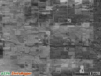 Zip code 50609 satellite photo by USGS