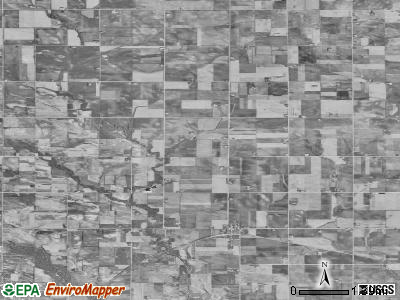 Zip code 50611 satellite photo by USGS