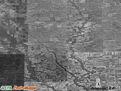 Zip code 50629 satellite photo by USGS