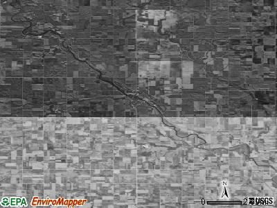 Zip code 50636 satellite photo by USGS