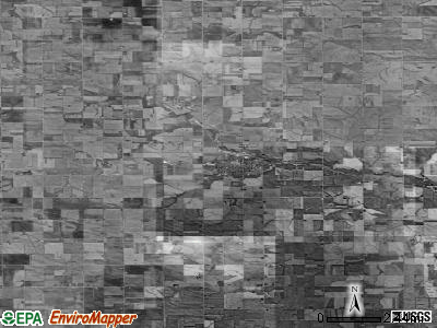 Zip code 50638 satellite photo by USGS