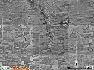 Zip code 50641 satellite photo by USGS