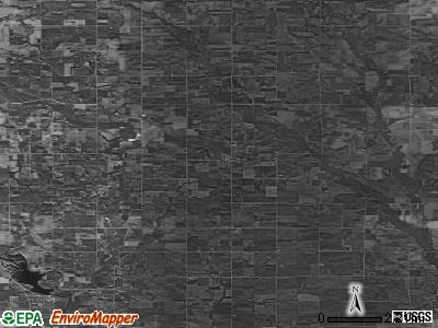 Zip code 50645 satellite photo by USGS