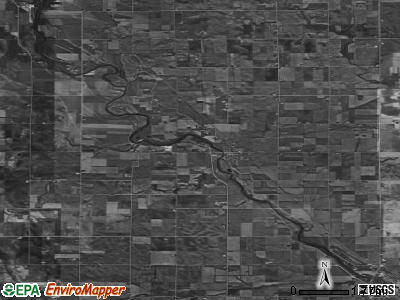 Zip code 50653 satellite photo by USGS