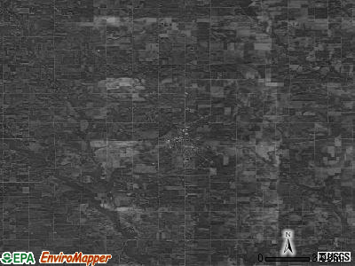 Zip code 50659 satellite photo by USGS