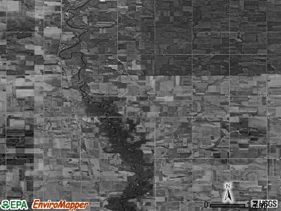 Zip code 50666 satellite photo by USGS