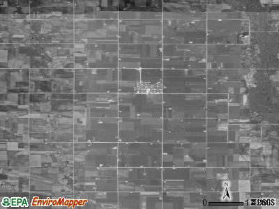 Zip code 50668 satellite photo by USGS