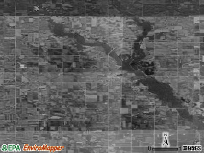 Zip code 50676 satellite photo by USGS