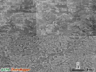Zip code 50836 satellite photo by USGS