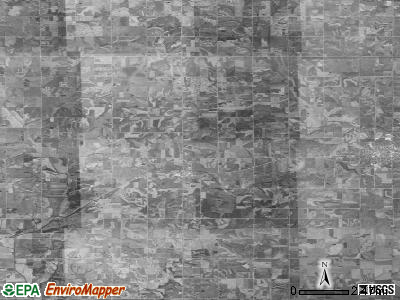 Zip code 50846 satellite photo by USGS