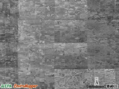 Zip code 50849 satellite photo by USGS