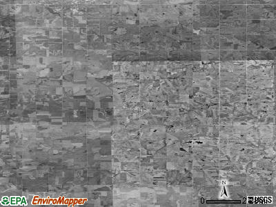 Zip code 50858 satellite photo by USGS