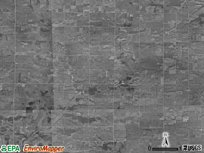 Zip code 50861 satellite photo by USGS