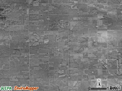 Zip code 50863 satellite photo by USGS