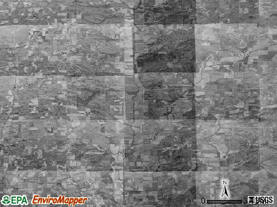 Zip code 50864 satellite photo by USGS