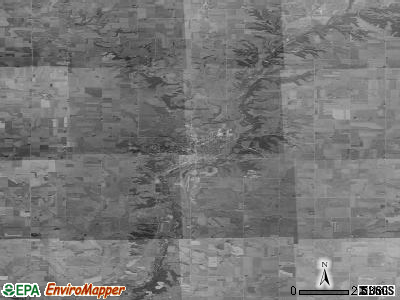Zip code 51012 satellite photo by USGS