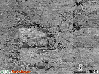 Zip code 51016 satellite photo by USGS