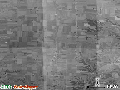 Zip code 51029 satellite photo by USGS