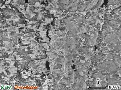 Zip code 06239 satellite photo by USGS