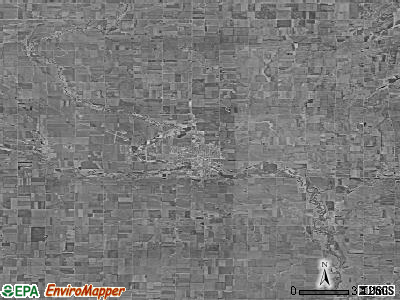 Zip code 51301 satellite photo by USGS