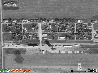 Zip code 51344 satellite photo by USGS