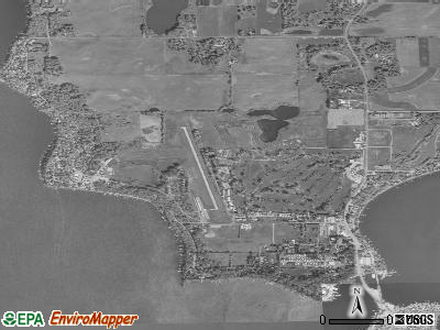 Zip code 51355 satellite photo by USGS