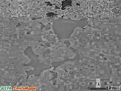 Zip code 51360 satellite photo by USGS