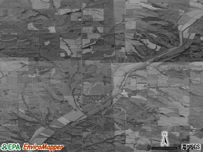 Zip code 51441 satellite photo by USGS