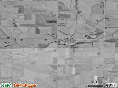 Zip code 51444 satellite photo by USGS