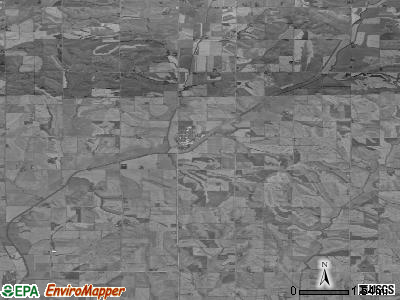 Zip code 51446 satellite photo by USGS