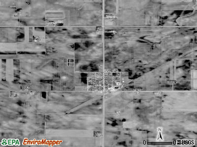 Zip code 51452 satellite photo by USGS