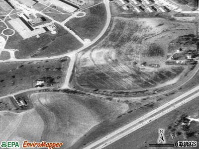 Zip code 51502 satellite photo by USGS