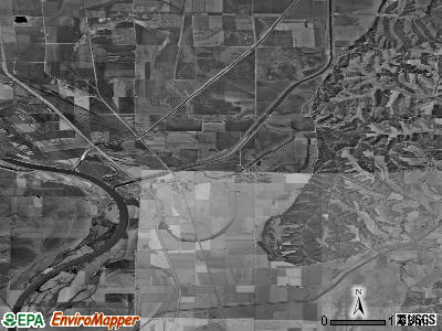 Zip code 51545 satellite photo by USGS